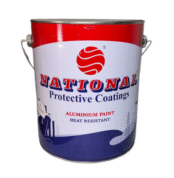 National Paints Aluminum Paint - Heat Resistant 4 Ltr