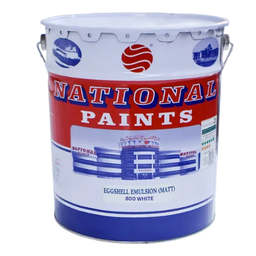 National Paints Eggshell Emulsion Matt 800 White