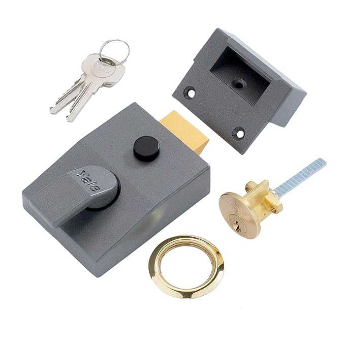 YALE 89 NIGHT LATCH Gray YALE 89 NIGHT LATCH Gray