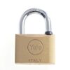 Yale Brass Padlock 110 Series (6 cm)