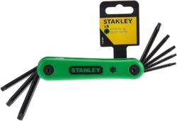 Folding Hex Key Set , Stanley Folding Hex Key Set - Torx (8 Pieces) SET 4-69-263