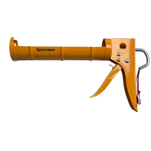 Spearman CAULKING GUN Yellow Spearman Caulking Gun – Steel Frame, Yellow (Standard Duty)