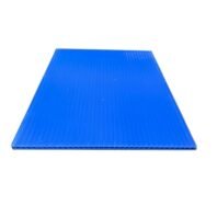 PP corrugated sheet blue 3mm for floor protection Dubai UAE