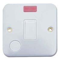 20A 1-Gang Metal Clad Switch by RR Kabel RR W1012-MC UAE